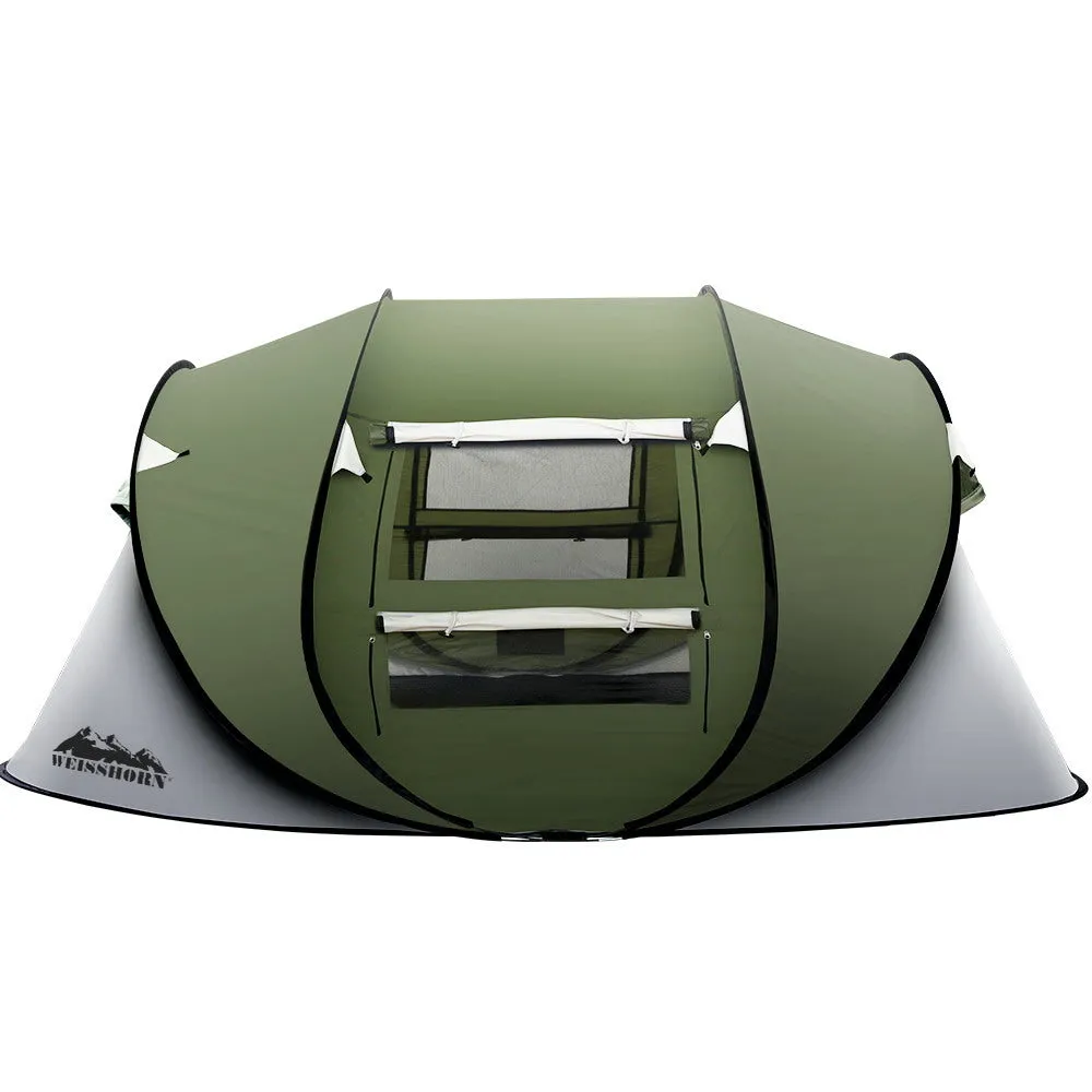 Weisshorn Instant Up Camping Tent 4-5 Person Pop up Tents Family Hiking Beach Dome-TAS_Rural