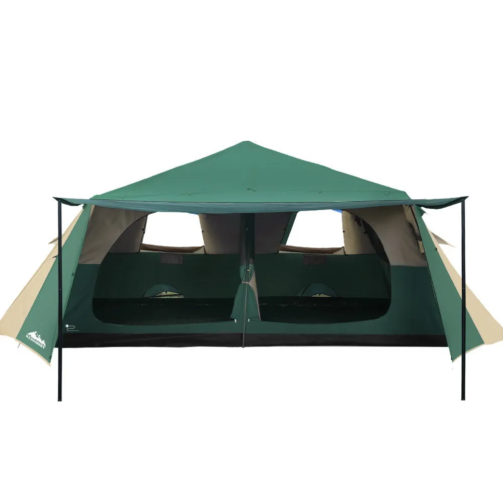 Weisshorn Instant Up Camping Tent 8 Person Pop up Tents Family Hiking Dome Camp-NT_Rural