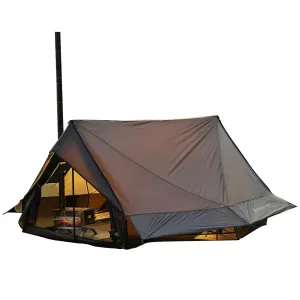 Winter Tent with Stove Jack, Backpacking, Camping, Hiking, Hunting, & Fishing, Waterproof Windproof Lightweight