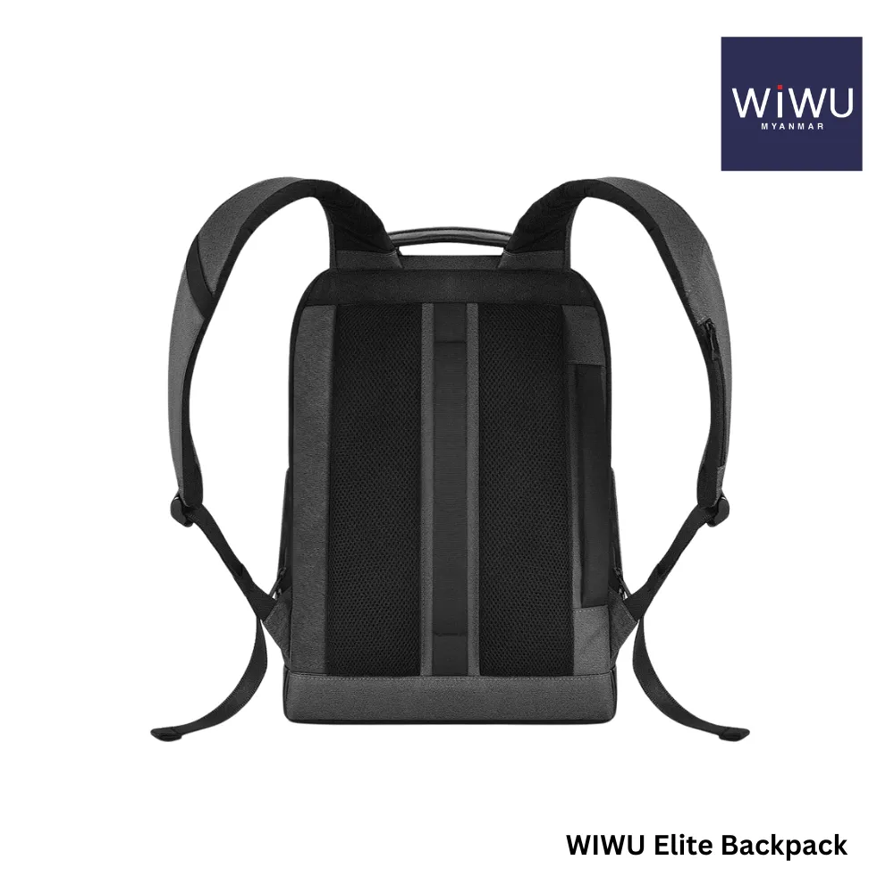 WIWU Elite Backpack(15.6") - Black