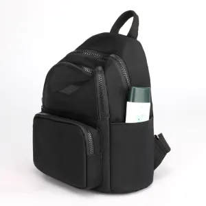 Women's Fashion Solid Color Trendy College Trip Large Backpacks