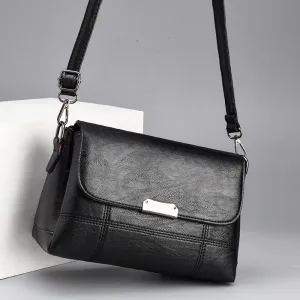 Women's Soft Leather Lady Mom Large Capacity Shoulder Bags