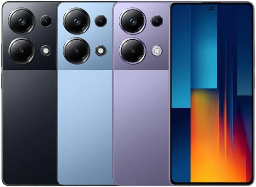 Xiaomi Poco M6 Pro 4G Lte Gsm (for Tmobile Mint Tello Global) (256Gb   8Gb) 64Mp Triple Camera 6.67 Octa Core Unlocked (Purple Global)