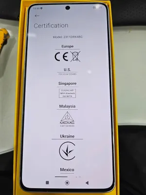 Xiaomi Poco X6 Pro 5G (for Tmobile Mint Tello Global) Global Unlocked (256Gb   8Gb) 6.67" 64MP Triple Camera (Yellow)