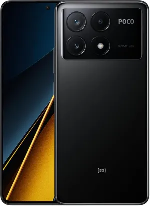 Xiaomi Poco X6 Pro 5G Global Version Unlocked (256GB   8GB) GSM 6.67" 64MP Triple Camera (for Tmobile Mint Tello Global) (Black)