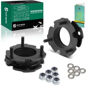 YHTAUTO 2 inch Leveling Lift Strut Spacers w/Hardware Kit Compatible with Chevrolet Colorado & GMC Canyon 2015-2021, Suspension Leveling Kit Set of 2