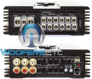 Zapco ST-6X SQ 6-Channel 600W RMS Class AB Amplifier